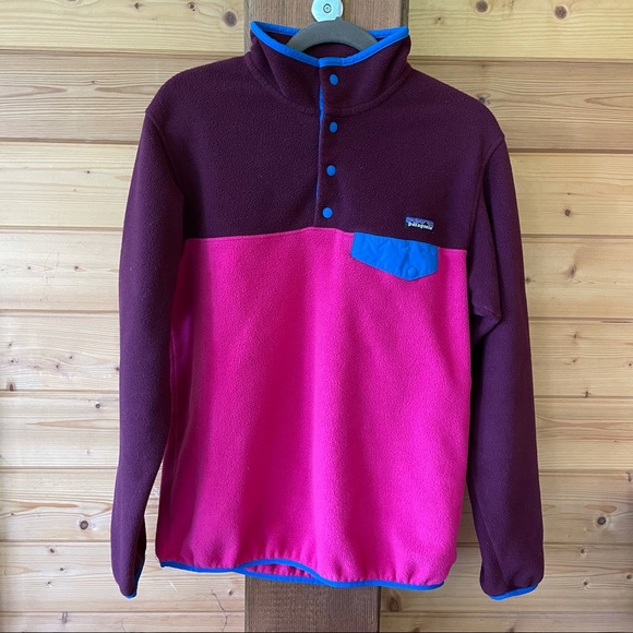 Patagonia Jackets & Blazers - Patagonia Synchilla Snap- T Pullover Magenta/Pink